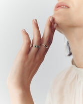 Lili Black Diamonds Ring